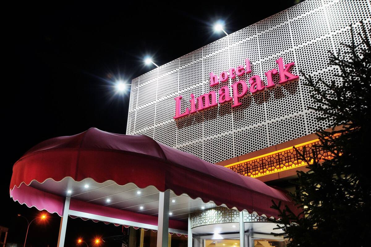 front of property – evening/night