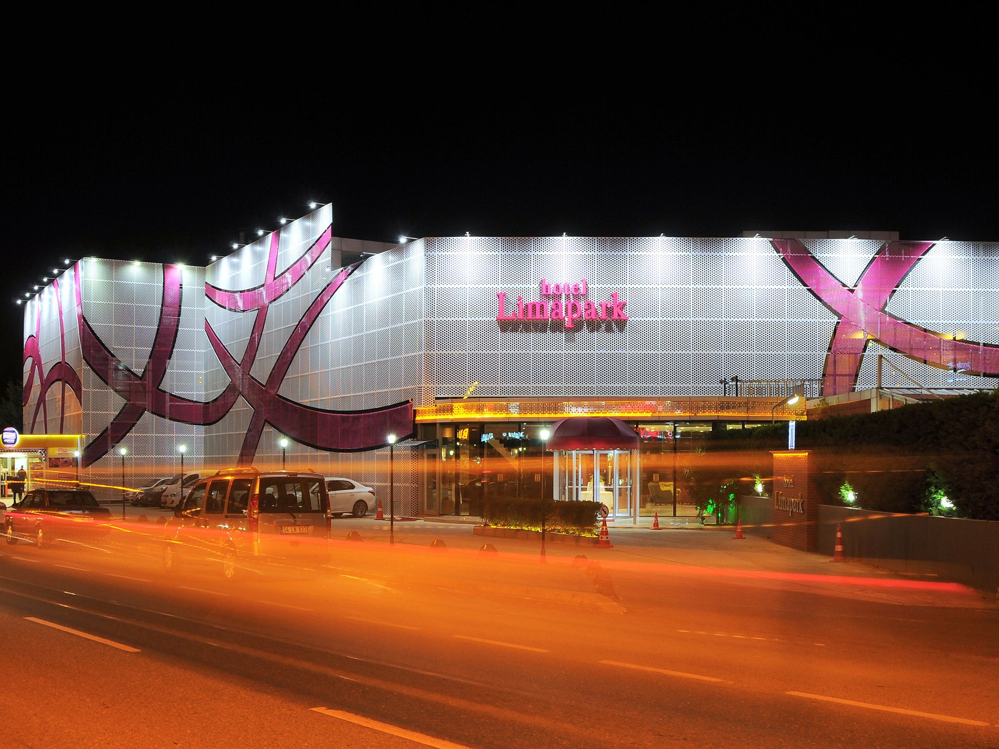 front of property – evening/night