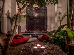 Hammam, soins corporels, soins du visage, 1 salle de soins