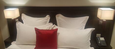 Literie de qualité supérieure, coffres-forts dans les chambres