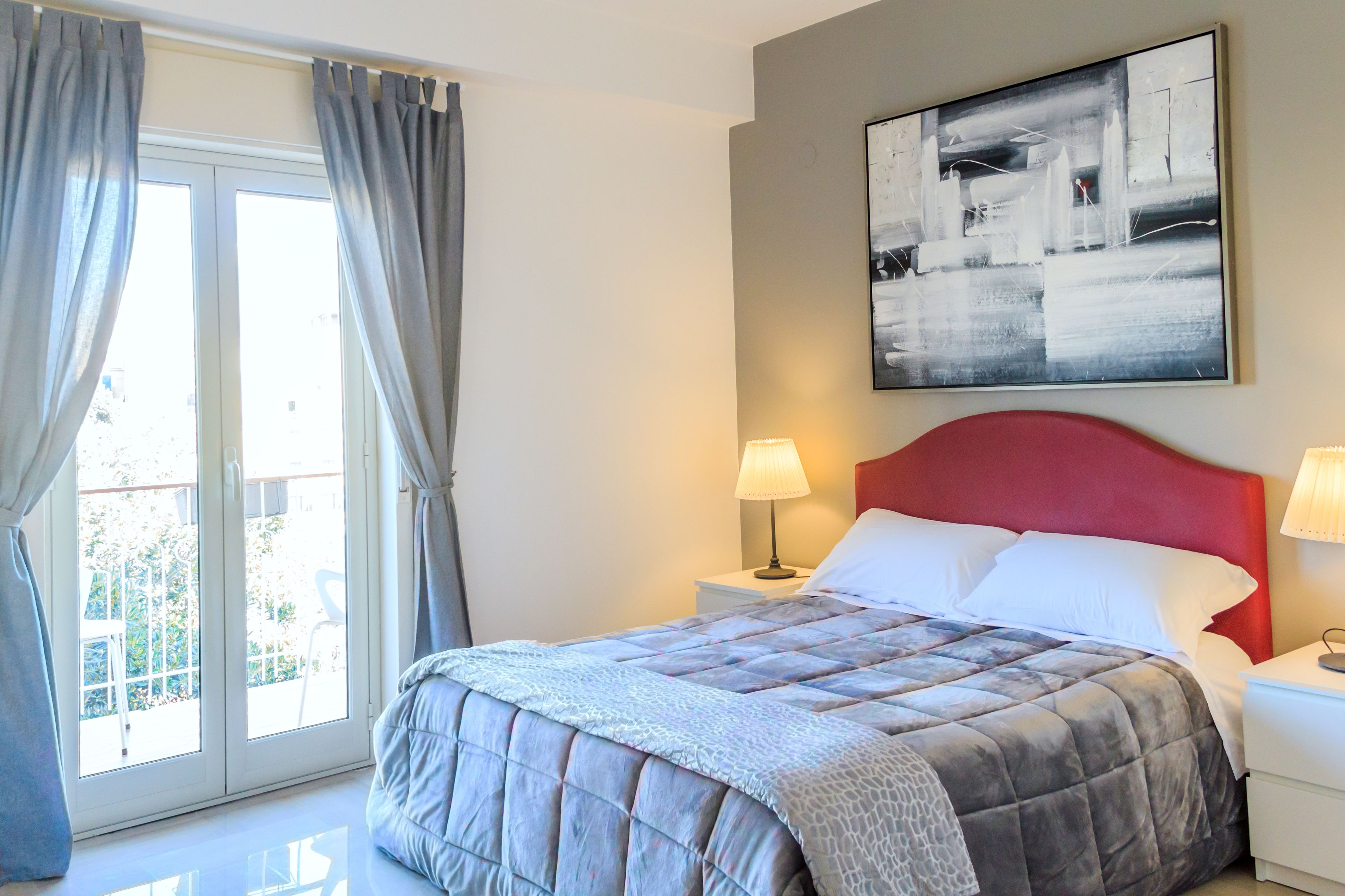 Chambre Triple, vue vallée (Camera 1) | Literie de qualité supérieure, coffres-forts dans les chambres, bureau