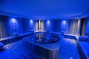 Couples treatment rooms, sauna, Turkish bath, body treatments