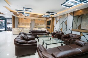 Sala de estar en el lobby