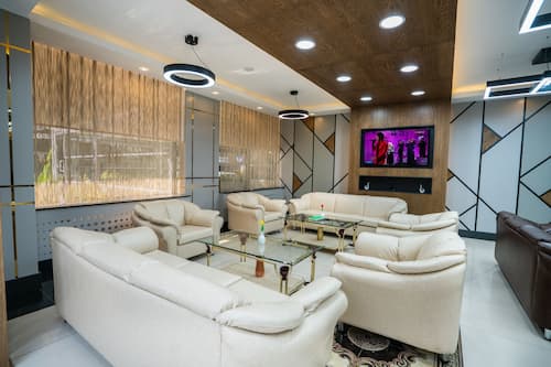Sitzecke in der Lobby