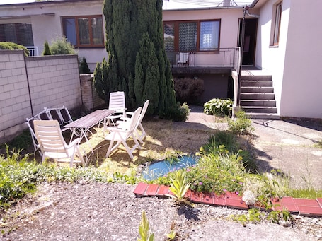 Garden. Large Apartment in the heart of Slovácko