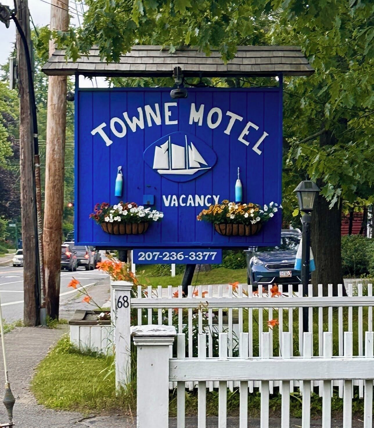 Fassade der Unterkunft