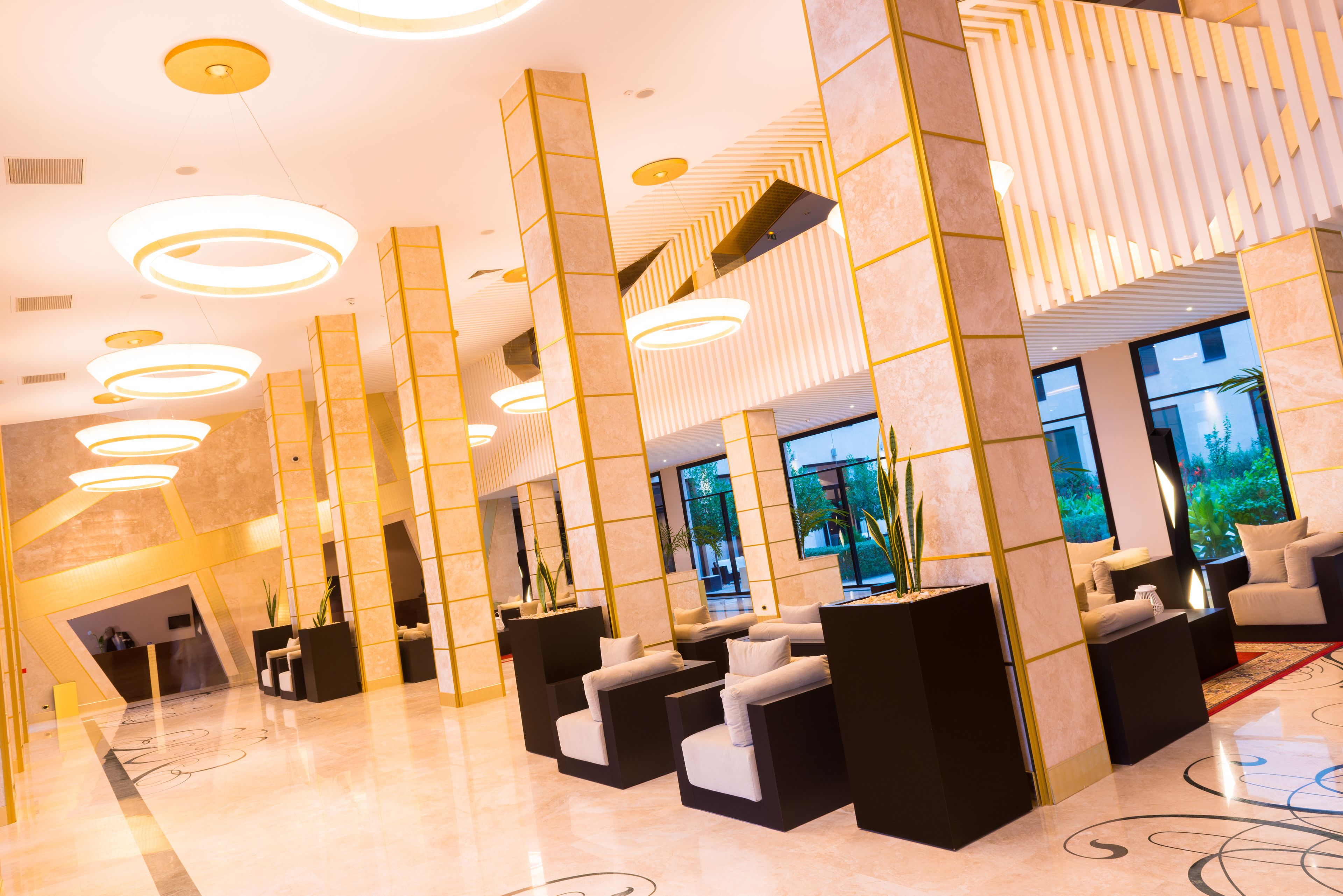 Sitzecke in der Lobby