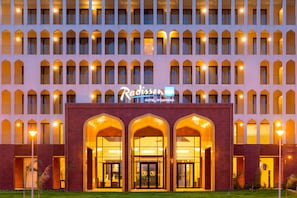 Front of property - evening/night