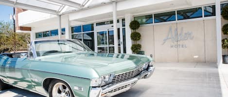 Entrée de l’hébergement