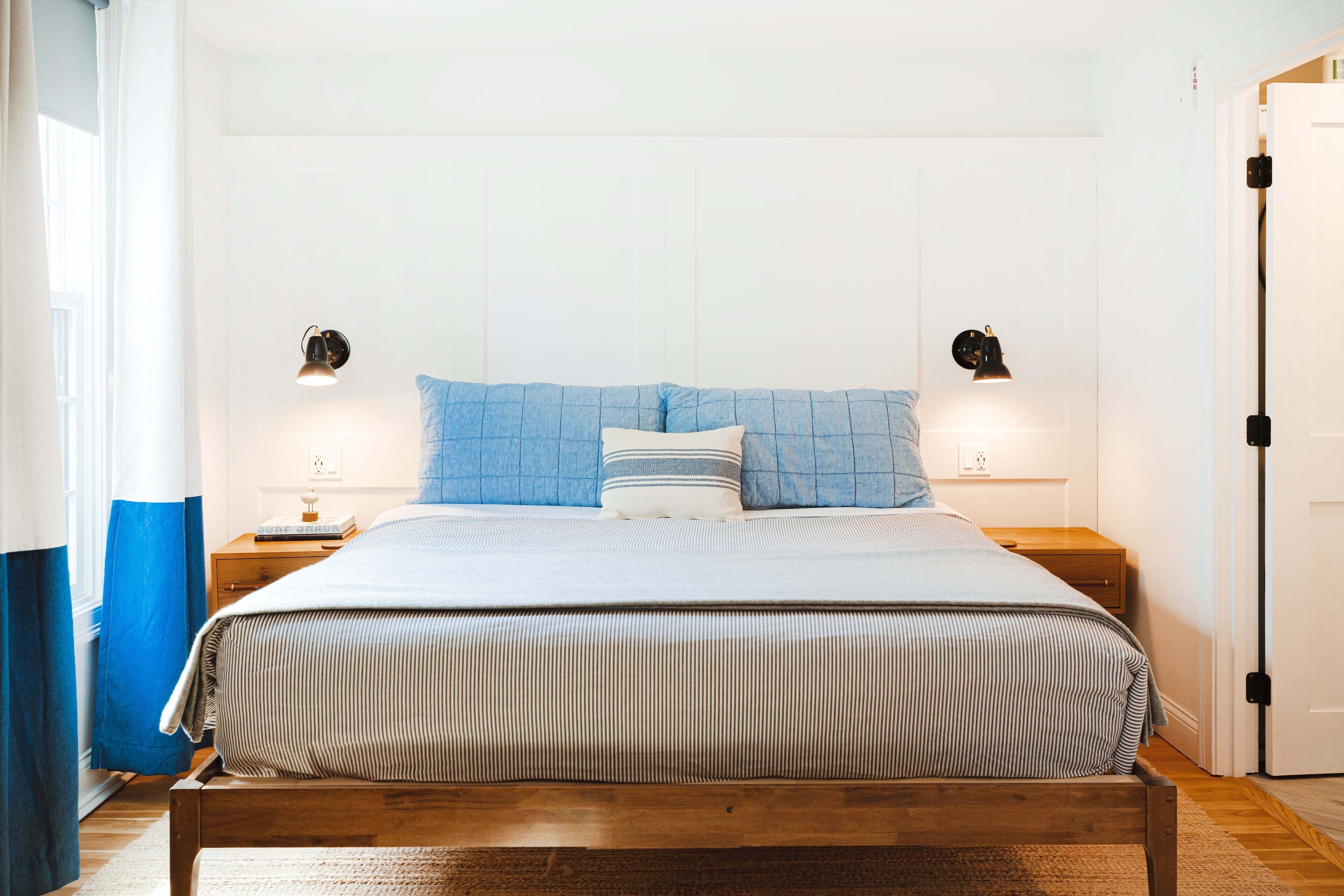 Premium bedding, pillow-top beds, individually decorated