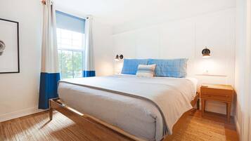 Premium bedding, pillowtop beds, individually decorated