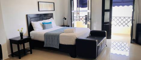 Pillowtop beds, in-room safe, desk, iron/ironing board