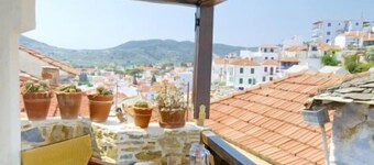 Agapi Julia, geschmackvoll umgebaut, reichlich Luxus. Altstadt von Skopelos