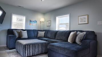 Smart TV, video games, DVD player, books