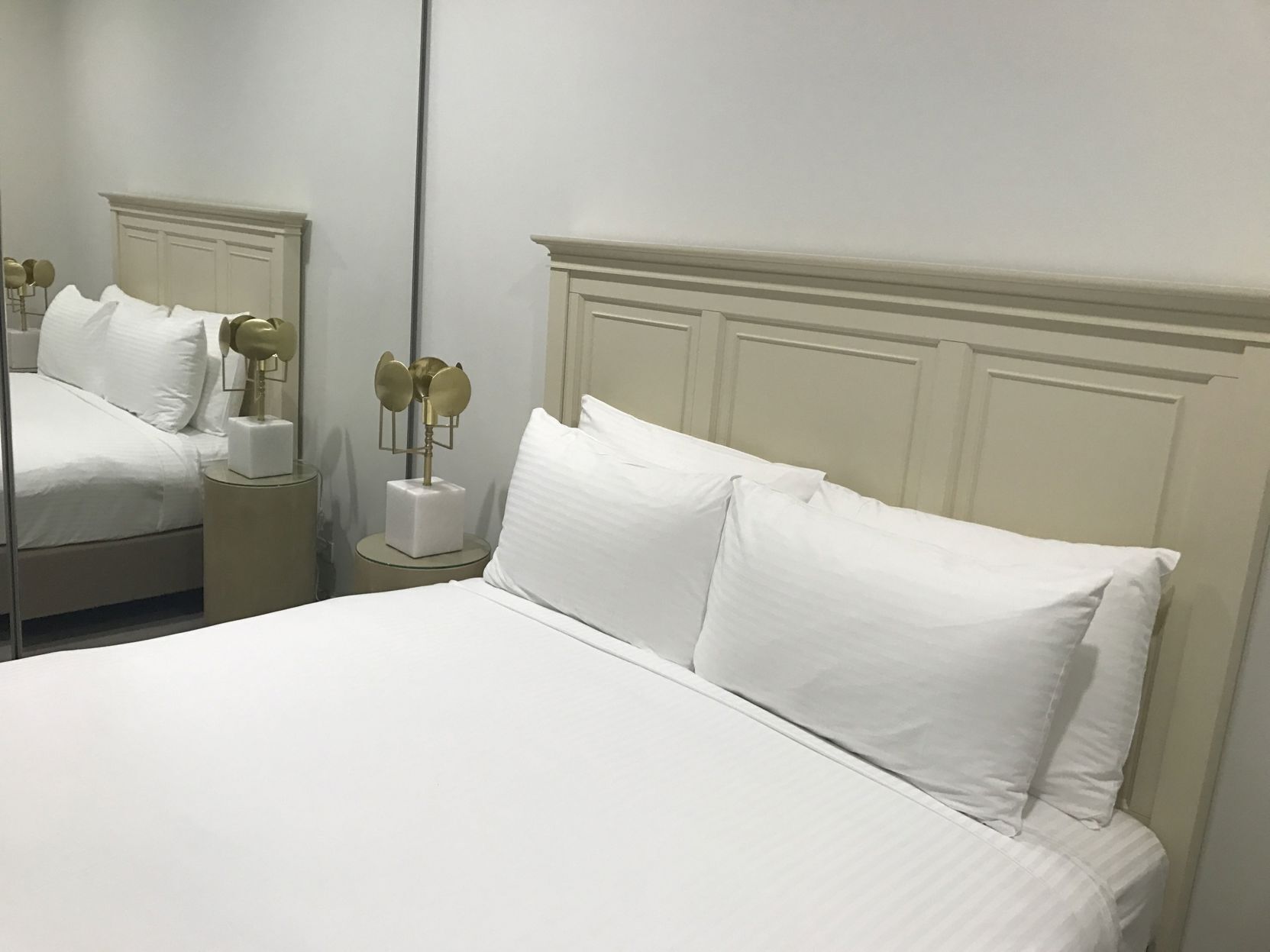 Premium bedding, pillowtop beds, free minibar, in-room safe