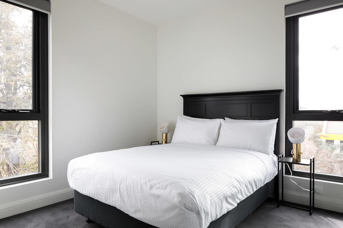 2 chambres, literie de qualité supérieure, surmatelas