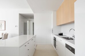 Luxury Suite, 2 Bedrooms | Premium bedding, pillowtop beds, free minibar, in-room safe - Knightsbridge Canberra (Kingston)