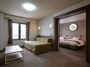 Superior Twin Room | Desk, free WiFi, bed sheets - Hotel Abest Happo Aldea (Hakuba)