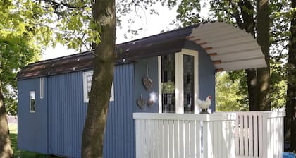Sleep in a cozy farmhouse guest house