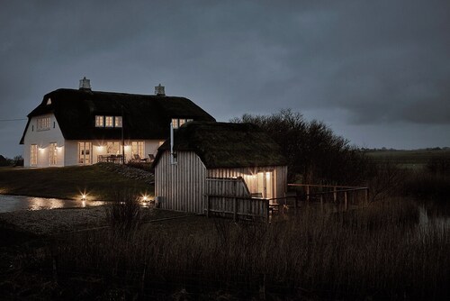 Tede Warft Seaside Cottage South | Sauna & Weite