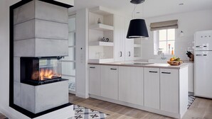 Private kitchen - Tede Warft Seaside Cottage South | Sauna & Weite (Pellworm)
