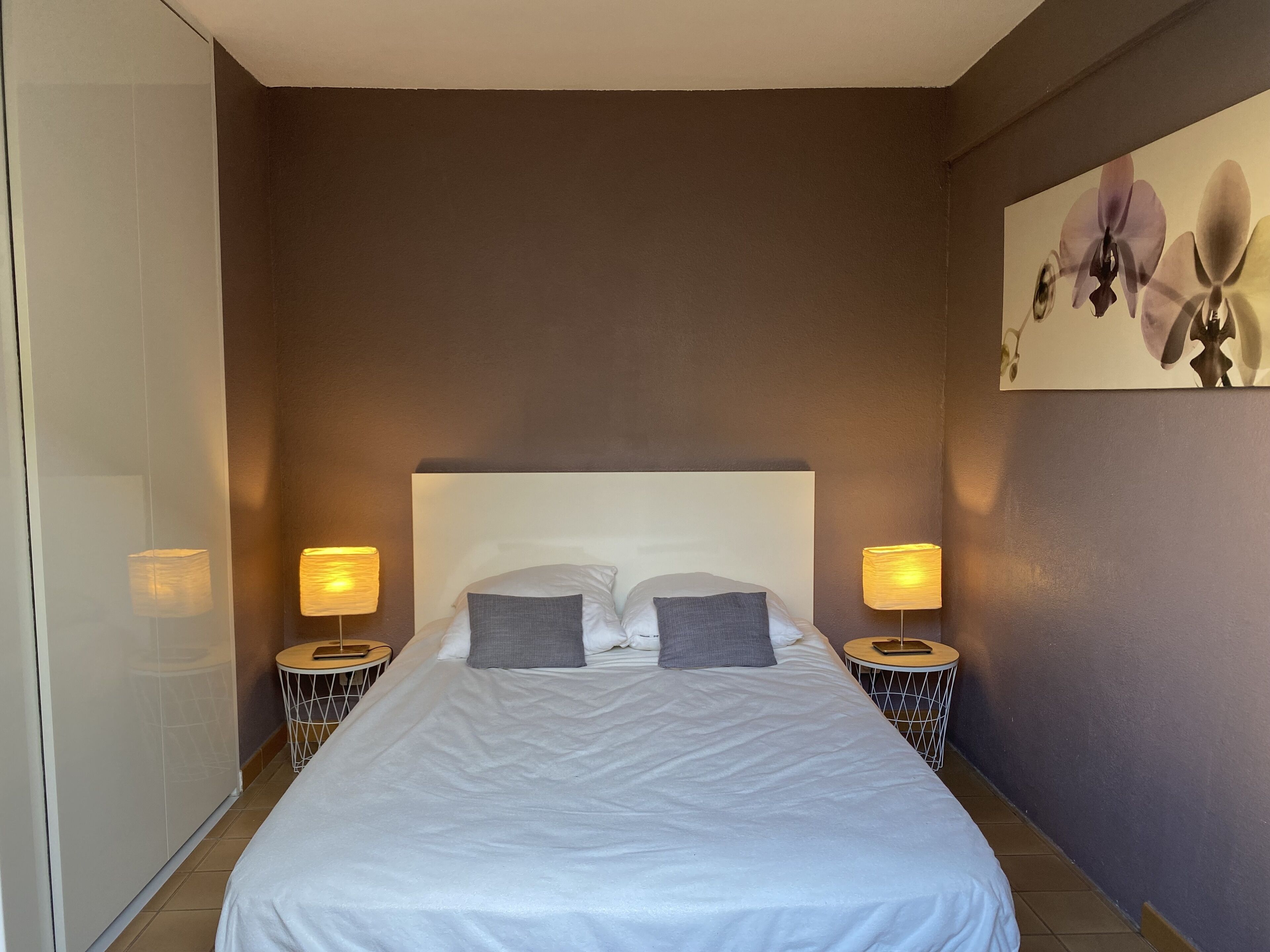 2 chambres, bureau, lit parapluie, Wi-Fi gratuit