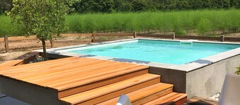 Spacious house in a quiet area with all comforts, private pool 3bed, 3bath, 3wc classified 3*.