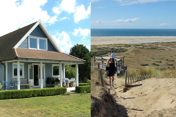 la maison et la plage