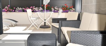 Charmant eingerichtet mit Whirlpool