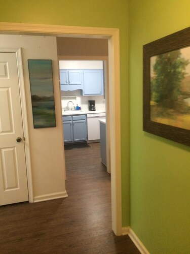 VERY QUIET,  2 bedroom/ 2 bath, 1st floor condo next to a beautiful park!