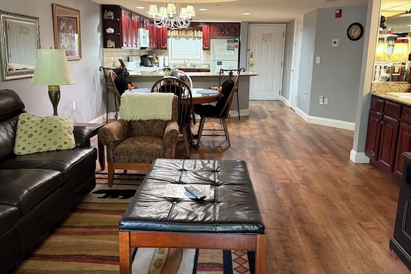 Fernseher, Kamin, DVD-Player, Bücher