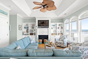 Smart TV, video games, DVD player, books