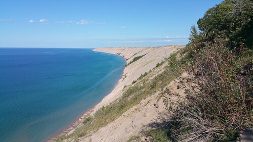 100yr Old Log Cabin On Autrain River Near Pictured Rocks And Lake Superior