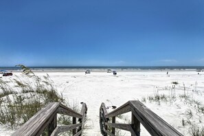 Beach nearby, beach towels
