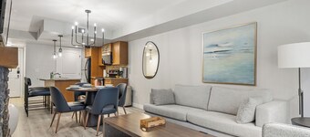 Copperstone 2BR in den kanadischen Rocky Mountains - hundefreundlicher, geteilter Whirlpool