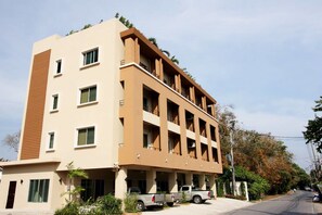 Entrée de l’hébergement 