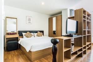 Standard Room, 1 King Bed | Premium bedding, in-room safe, blackout curtains, soundproofing - Winner Prachinburi & Serviced Apartment (Si Maha Phot)
