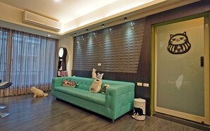 Sala de estar en el lobby