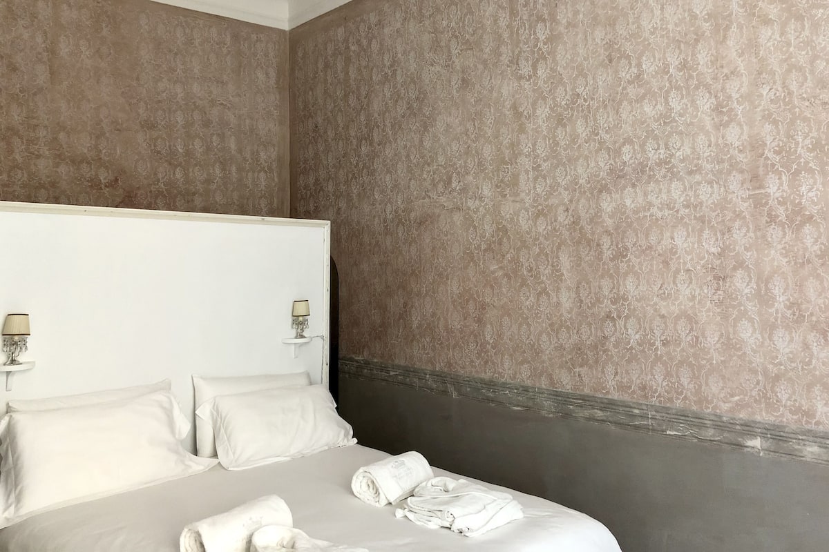 1 habitación, sábanas italianas Frette y ropa de cama de alta calidad