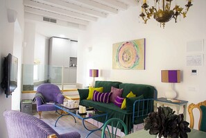 Appartement Deluxe, 1 chambre | Salle de séjour