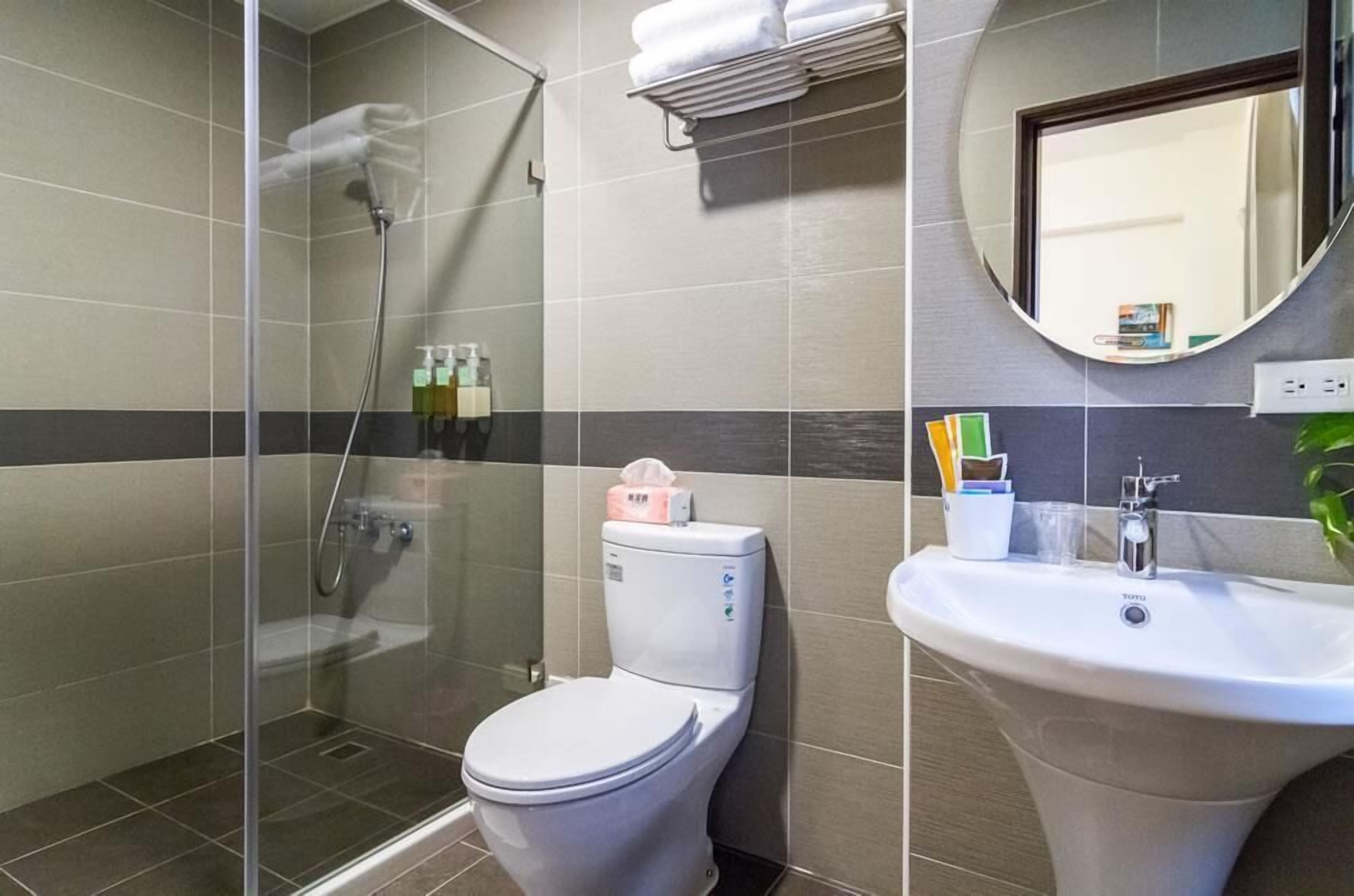 Dusj på badet