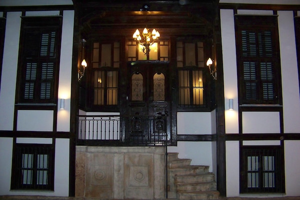 Front of property - evening/night