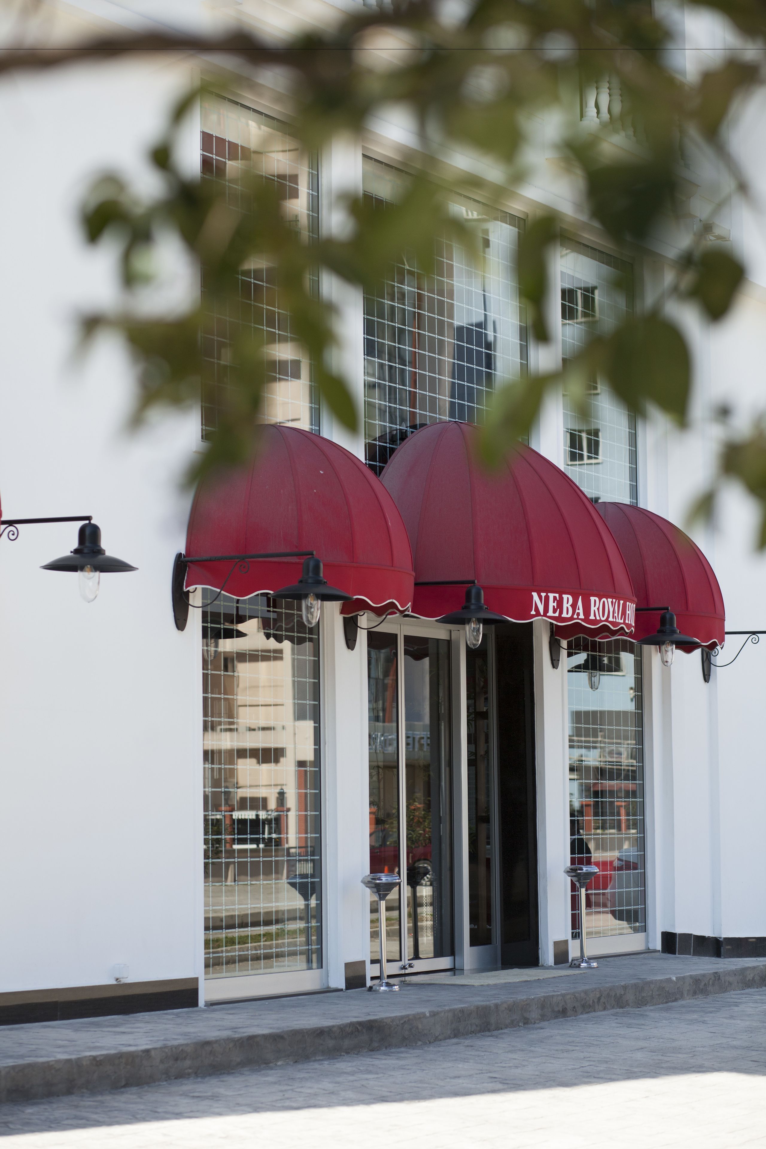 Entrada de la propiedad