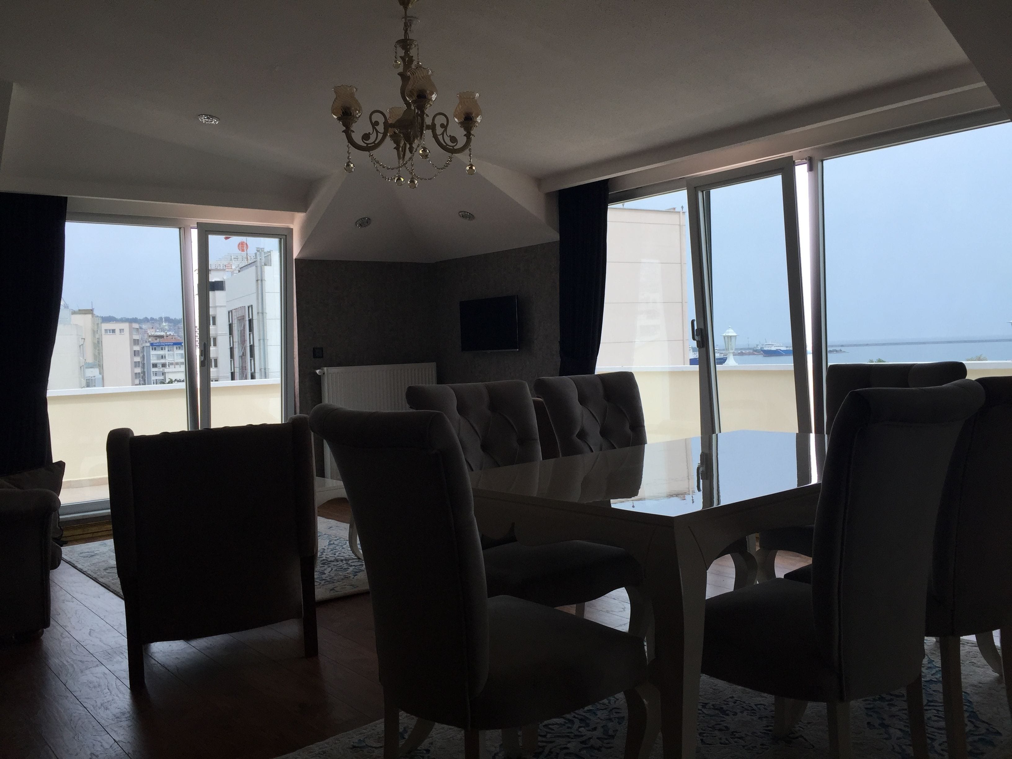 luxury suite, 1 king bed | in-room dining