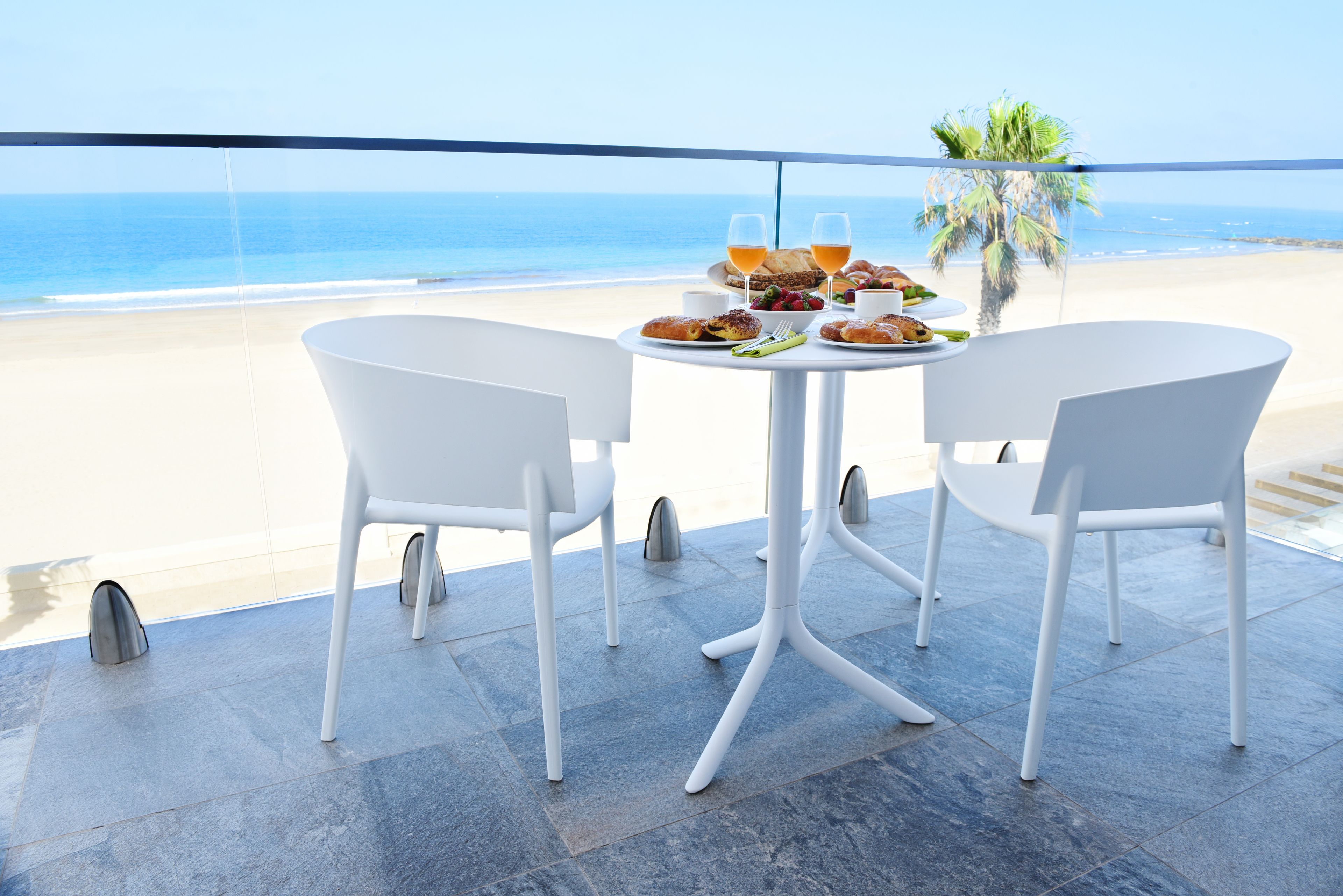 superior double room, balcony, sea view | balcony