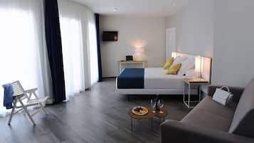 Minibar, in-room safe, desk, blackout curtains