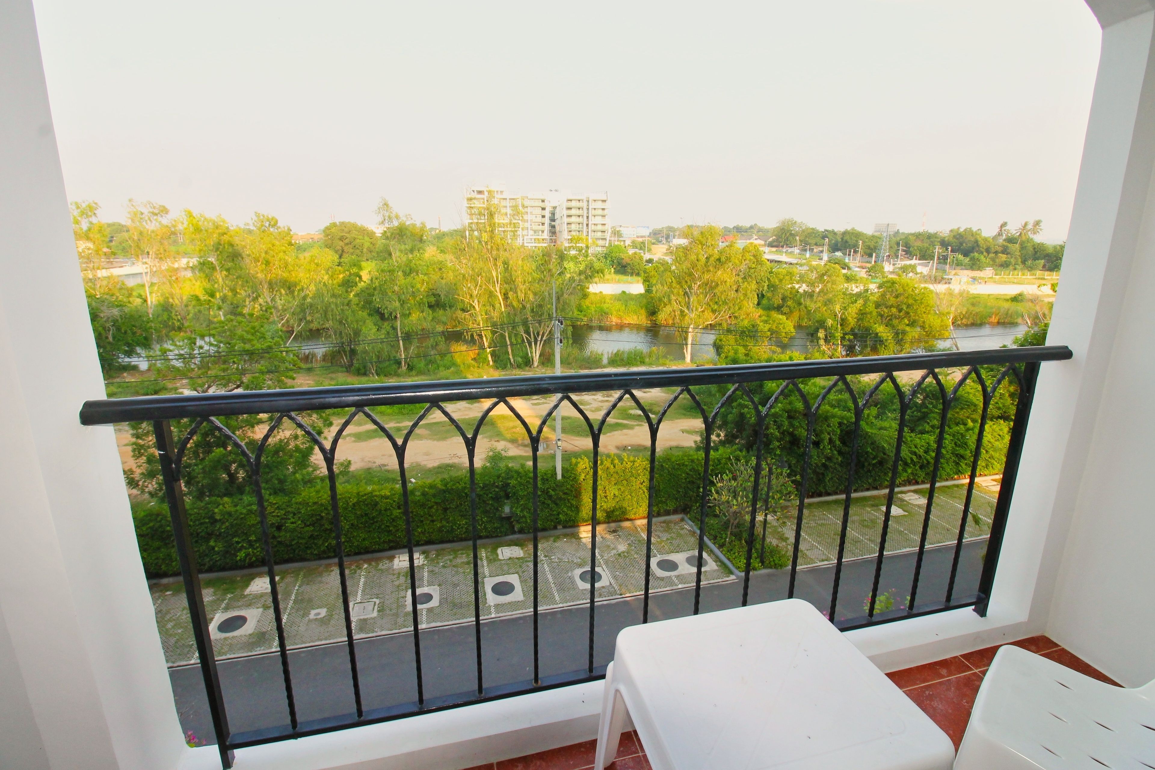 Deluxe-Apartment | Balkon