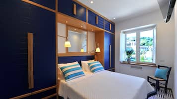 Ropa de cama de alta calidad y minibar