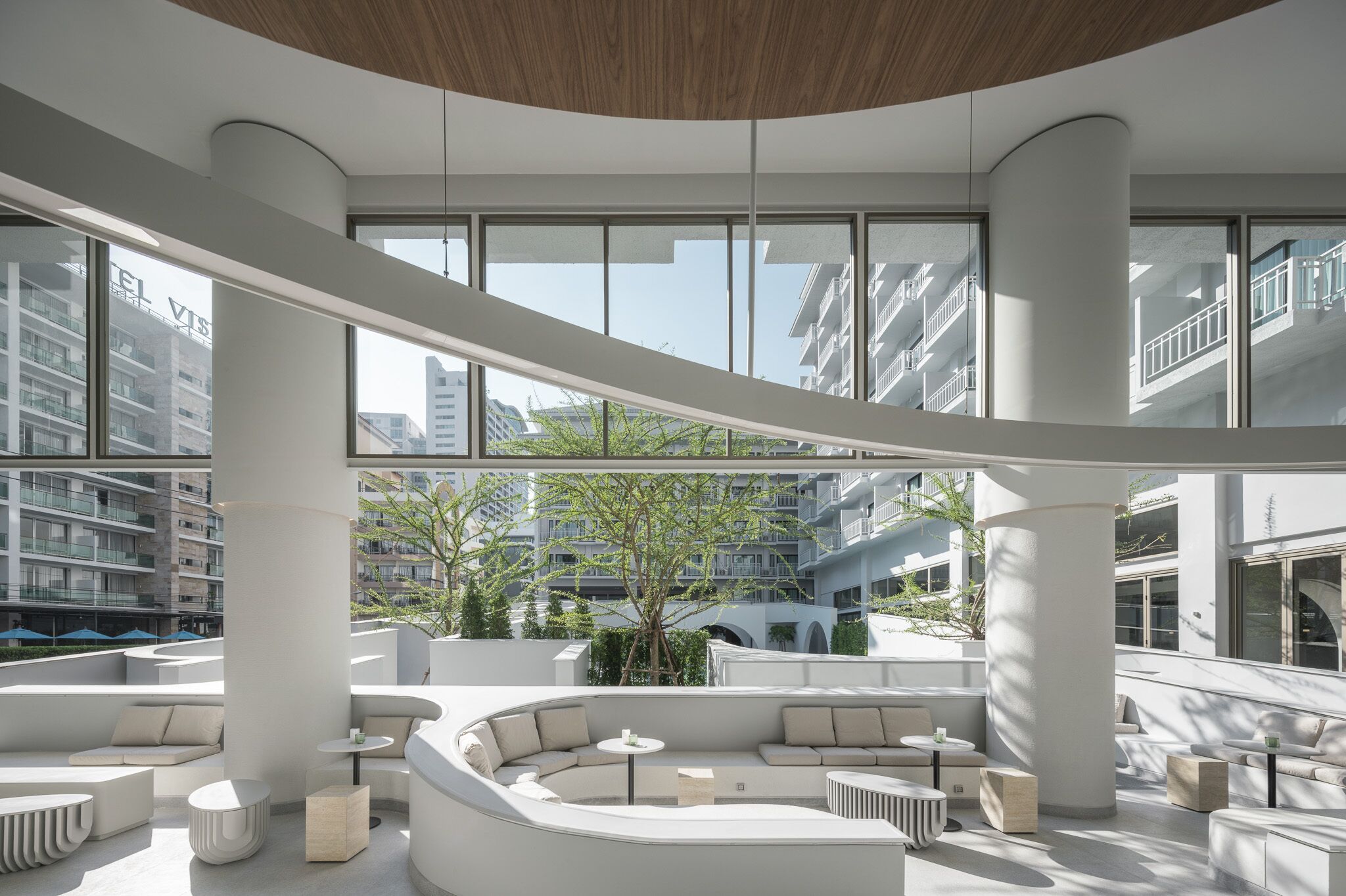 Zona de estar del vestíbulo