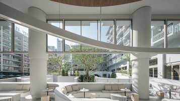 Sala de estar en el lobby